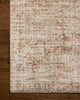 Loloi II Nellie NEL-02 Natural / Sunset Area Rug Corner Image