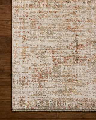 Loloi II Nellie NEL-02 Natural / Sunset Area Rug Corner Image
