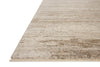 Loloi II Nellie NEL-04 Ivory / Pebble Area Rug Corner Image