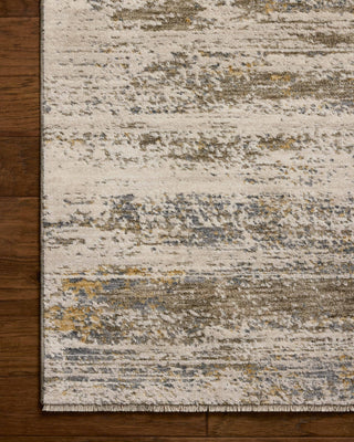 Loloi II Nellie NEL-04 Lagoon / Dove Area Rug Corner Image