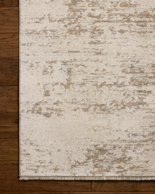 Loloi II Nellie NEL-05 Dove / Natural Area Rug Corner Image