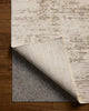 Loloi II Nellie NEL-05 Dove / Natural Area Rug Backing Image