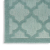 Nourison Easy Care NES01 Aqua Teal Area Rug T' R