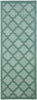 Nourison Easy Care NES01 Aqua Teal Area Rug main image