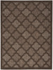 Nourison Easy Care NES01 Brown Area Rug Main Image