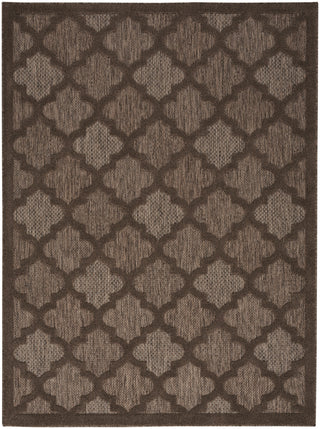 Nourison Easy Care NES01 Brown Area Rug Main Image