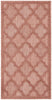 Nourison Easy Care NES01 Coral Orange Area Rug main image