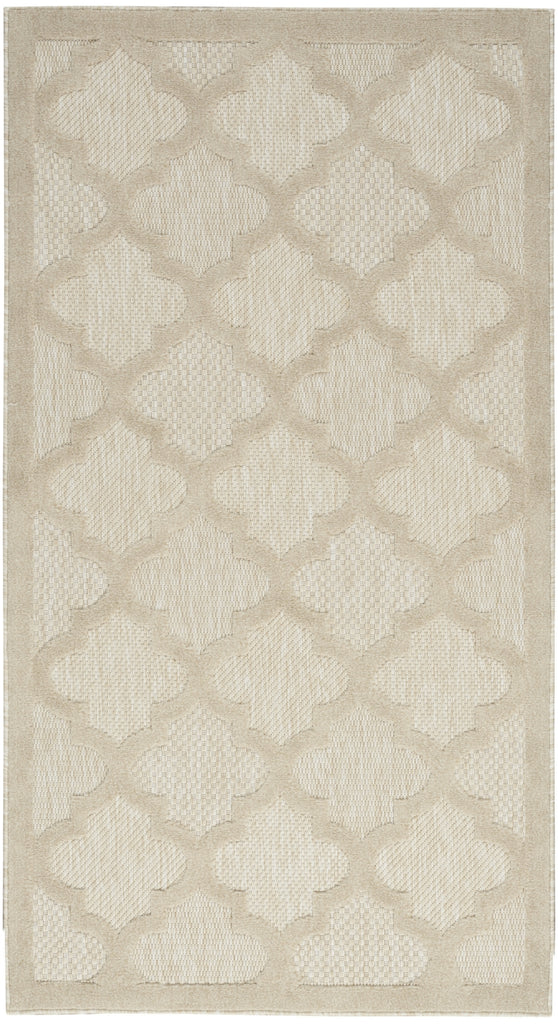 Nourison Easy Care NES01 Cream Area Rug main image