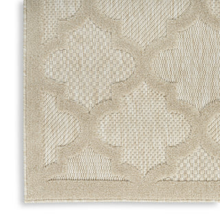 Nourison Easy Care NES01 Cream Area Rug Texture Image