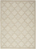 Nourison Easy Care NES01 Cream Area Rug Main Image