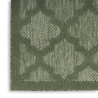 Nourison Easy Care NES01 Green Area Rug T' R