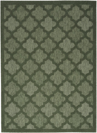 Nourison Easy Care NES01 Green Area Rug Main Image