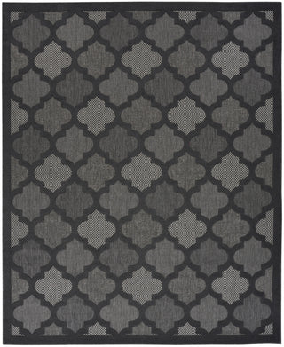 Nourison Easy Care NES01 Charcoal Black Area Rug 