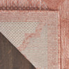 Nourison Easy Care NES01 Coral Orange Area Rug 