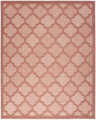 Nourison Easy Care NES01 Coral Orange Area Rug 