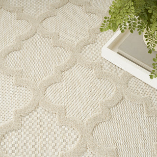 Nourison Easy Care NES01 Cream Area Rug 
