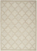 Nourison Easy Care NES01 Cream Area Rug 