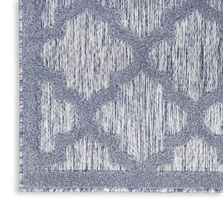 Nourison Easy Care NES01 Denim Blue Area Rug 