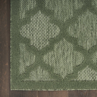 Nourison Easy Care NES01 Green Area Rug 