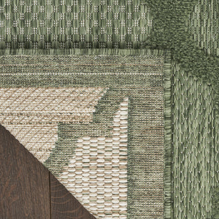 Nourison Easy Care NES01 Green Area Rug 