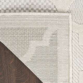 Nourison Easy Care NES01 Ivory White Area Rug 