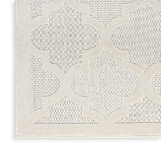 Nourison Easy Care NES01 Ivory White Area Rug 