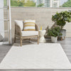 Nourison Easy Care NES01 Ivory White Area Rug 