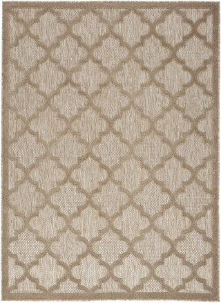 Nourison Easy Care NES01 Natural Beige Area Rug 