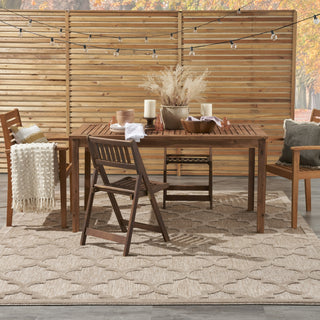 Nourison Easy Care NES01 Natural Beige Area Rug 