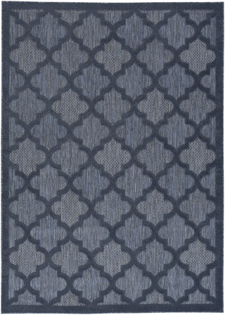 Nourison Easy Care NES01 Navy Blue Area Rug main image