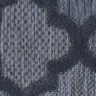 Nourison Easy Care NES01 Navy Blue Area Rug 
