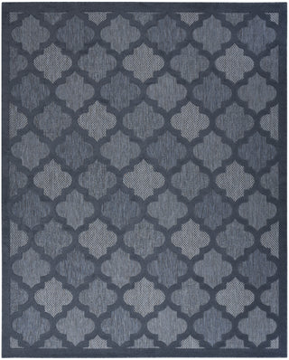 Nourison Easy Care NES01 Navy Blue Area Rug Main Image