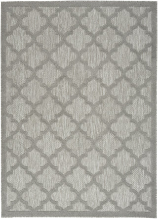 Nourison Easy Care NES01 Silver Grey Area Rug 
