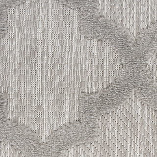 Nourison Easy Care NES01 Silver Grey Area Rug 