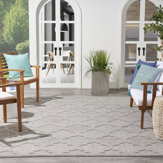 Nourison Easy Care NES01 Silver Grey Area Rug 