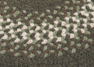 Colonial Mills North Ridge NG69 Olive Area Rug Closeup Image