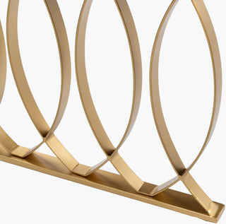 Surya Nishka NHA-100 White / Gold Furniture Main Image