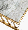 Surya Nishka NHA-100 White / Gold Furniture Main Image