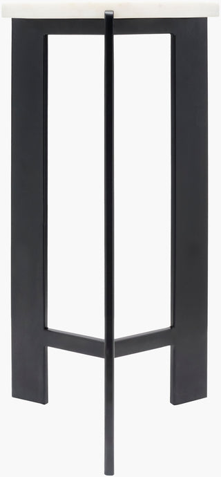 Surya Nisse NISS-001 Beige / Black Furniture Angle