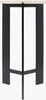 Surya Nisse NISS-003 White / Black Furniture Angle