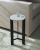 Surya Nisse NISS-003 White / Black Furniture Style Shot