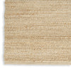Nourison Natural Jute NJT01 Bleached Area Rug Texture Image