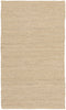 Nourison Natural Jute NJT01 Bleached Area Rug Main Image