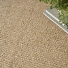Nourison Natural Jute NJT01 Bleached Area Rug Corner Image