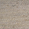 Nourison Natural Jute NJT01 Grey Area Rug Corner Image