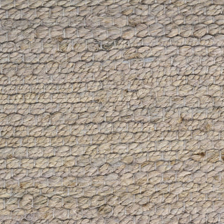 Nourison Natural Jute NJT01 Grey Area Rug Corner Image