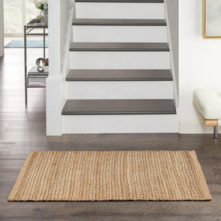 Nourison Natural Jute NJT01 Area Rug Corner Image