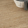Nourison Natural Jute NJT01 Area Rug Corner Image