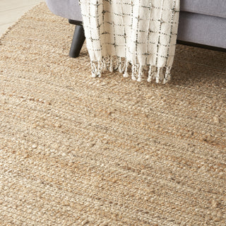 Nourison Natural Jute NJT01 Area Rug Corner Image