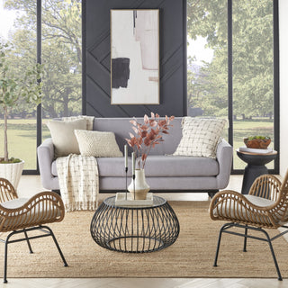 Nourison Natural Jute NJT01 Area Rug Room Image Feature